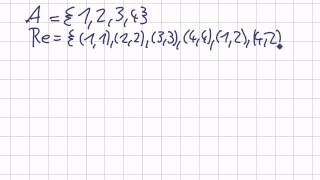 Mathematik für Informatik Studenten 24  Mengenlehre  Äquivalenzrelation [upl. by Lounge]