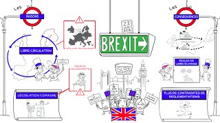 Dessinemoi léco  Le Brexit cest quoi la suite [upl. by Eetnuahs]