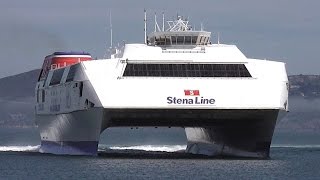 Worlds Largest Fast Ferry  HSS 1500 Class Stena Explorer [upl. by Trellas982]