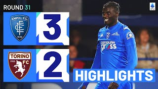 EMPOLITORINO 32  HIGHLIGHTS  Niang edges Toro in fivegoal thriller  Serie A 202324 [upl. by Audwin]