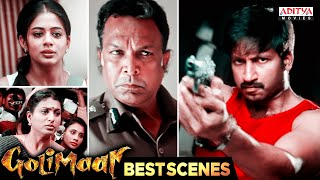 quotGolimaarquot Movie Best Scenes  Hindi Dubbed Movie  Gopichand Priyamani  Aditya Movies [upl. by Ahsatak940]