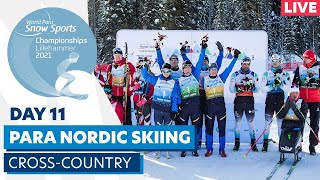 Lillehammer 2021  Para Nordic  CC  Mixed Relay 4 x 25km  WPSS Championships [upl. by Tesil]