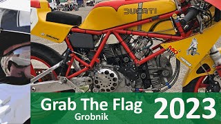 Grab The Flag Grobnik 2023  classic motorcycle racing event [upl. by Arela]