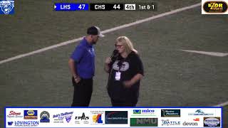 Lovington Football at Carlsbad [upl. by Rimidalg]