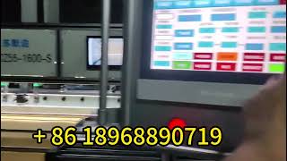 1600mm Air Filter CNC KNIFE PLEATING MACHINE 2 [upl. by Heng288]