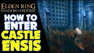 HOW To ENTER CASTLE ENSIS FAST EASY GUIDE  Elden Ring Shadow of the Erdtree PS5 Gameplay EldenRing [upl. by Hartzke142]