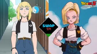 KARA amp ANDROID 18 VOICE SWAP  My Adventures with SupermanDBZ Abridged [upl. by Nortna]