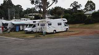 North East Caravan Park Campground Video Scottsdale Tasmania [upl. by Ru]