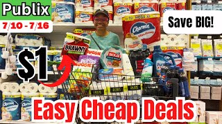 Publix Haul  SAVED 70  Cheap Digital Couponing Deals 710716 [upl. by Drolet]