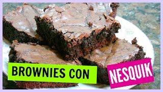 BROWNIES CON NESQUIK Argentina  STEPHT [upl. by Valdes]