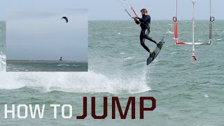 How to Jump KITESURFING [upl. by Corkhill]