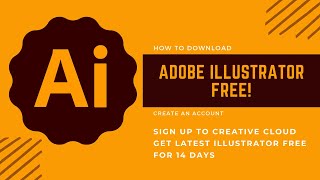 How to download Adobe Illustrator free [upl. by Doykos]