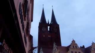 Großglocken der Marienkirche Stendal läuten Heiligabend 2014 [upl. by Dionysus29]