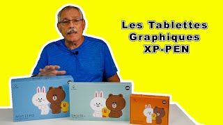 Unboxing et présentation de 3 tablettes graphiques XPPEN [upl. by Erinn]