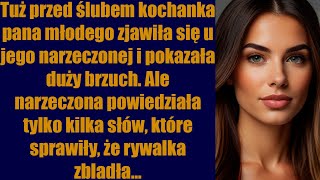 Tuż przed ślubem kochanka pana młodego zjawiła się u jego narzeczonej i pokazała duży brzuch Ale [upl. by Nhguaved]