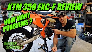 KTM 350 EXCF Long Term Review [upl. by Agnese]