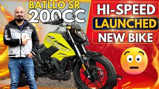 HISPEED LAUNCHED BATLLO SR 200 2024  1st LOOK REVIEW  FEATURES AND PRICE [upl. by Ruder]