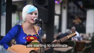 Stand Up For Your CopyRights EUSuperGirl  Madeleina Kay albawhitewolf [upl. by Darwen]