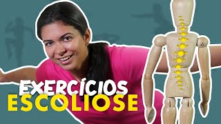 ESCOLIOSE  Exercícios para fazer em casa [upl. by Aztirak]