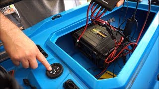 Super Easy Yak Power Electrical System Install on a Bonafide Kayak [upl. by Eulalia]