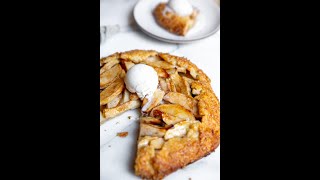 Easy Apple amp Cinnamon Galette GlutenFree [upl. by Atilamrac]