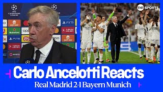 quotBEST SQUAD EVERquot 😳  Carlo Ancelotti  Real Madrid 21 Bayern Munich  UEFA Champions League [upl. by Deraj]