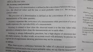 Micro analysis Accuracy Precision Errors [upl. by Ebonee]