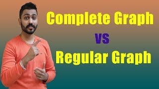 Regular Graph Vs Complete Graph with Examples  Graph Theory [upl. by Dauf715]