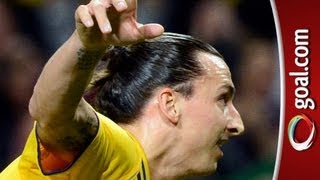 Ibrahimovics STUNNING display  See all four goals v England [upl. by Forsta905]