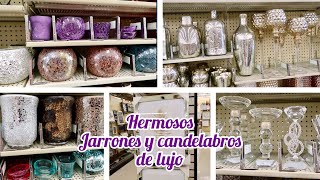 JARRONES DE MERCURIO DE MOSAICO Y CANDELABROS TODO DE CRISTAL  IDEAS LUJOSAS [upl. by Apostles]