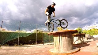 Ride chainless on the playground  Street trial 2016  John Langlois [upl. by Fita443]