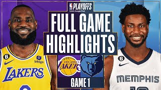 7 LAKERS at 2 GRIZZLIES  FULL GAME 1 HIGHLIGHTS  April 16 2023 [upl. by Airamak119]