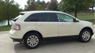 2007 FORD EDGE SUV SEL PLUS WHITE LOW MILES FOR SALE SEE WWW SUNSETMILAN COM [upl. by Asiluy]