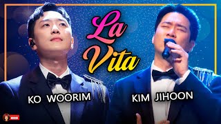 La Vita Ko Woorim Kim Jihoon Banda Militar 고우림 위주  김지훈  국립서울현충원 신춘음악회 봄 그리고 설레임  Reacción [upl. by Namrehs]