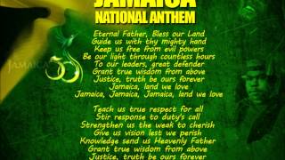 Jamaica National Anthem with Lyrics [upl. by Aeli]