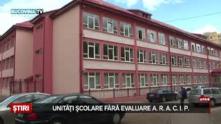 Unitati scolare fara evaluare ARACIP [upl. by Surad]