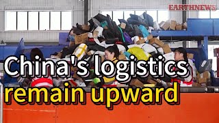 Chinas logistics sector shows continued upward trend in October [upl. by Salangi]