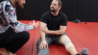 How to Return to Grappling After Injury Meniscus Surgery Vlog PostOp Day 5 [upl. by Aitra305]