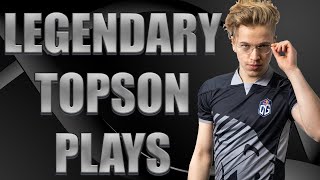 15 legendary plays of TOPSON that made him famous [upl. by Goldia]