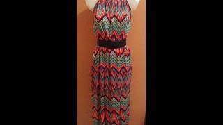 DIY Maxi Dress  Come fare un abito lungo in 10 min [upl. by Janeczka468]