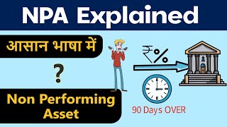 NPA Non Performing Assets  Hindi [upl. by Karry]