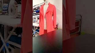 Progress on bright coat Butterick B6497 [upl. by Karla390]