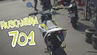 2018 Husqvarna 701 Supermoto  Review [upl. by Aicssej]