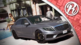 GTA5 DE MERCEDESAMG S63 TESTEN IN GTA ONLINE  Royalistiq [upl. by Ahsinom885]