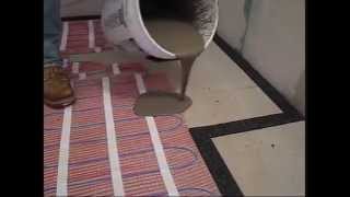 Radiant Heated Floor  How to install with edge strip kit [upl. by Rothenberg]