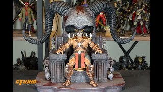 Storm Collectibles Mortal Kombat Shao Kahn Deluxe Version action figure review [upl. by Sul]