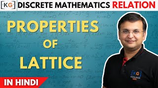 228  Properties of Lattice in Discrete Mathematics in HINDI  Lattice Poset Hasse [upl. by Niowtna]