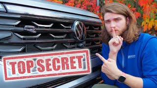 2024 Volkswagen Atlas Cross Sport  SECRET Features [upl. by Annayek331]