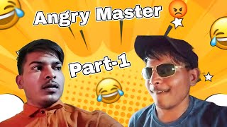 Angry Masterji Part  01 funny comedy [upl. by Akehsal]