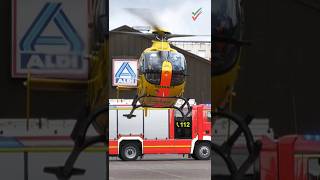 RTH Rettungshubschrauber Christoph 8 DHWFH Start bei ALDI Ennepetal Voerde [upl. by Felicdad]